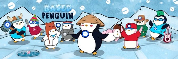 Based Penguin Token Header