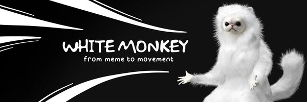 White Monkey Token Header