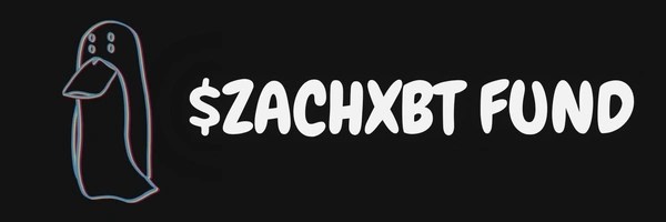 ZachXBT Fund Token Header