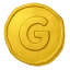 Goldless Coin Icon