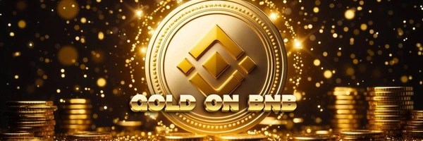 Gold on BNB Token Header