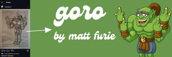 Goro by Matt Furie Token Header