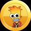BART SIMPSON COIN Icon