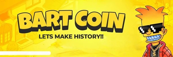BART SIMPSON COIN Token Header