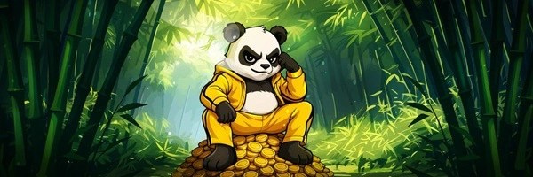 Pengda Yellow Panda Token Header