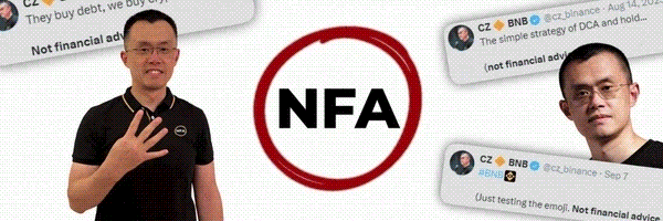 Not Financial Advice Token Header