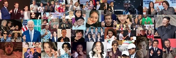 Finger Heart Token Header