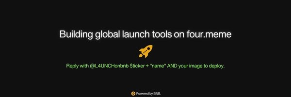L4UNCH on BNB Token Header