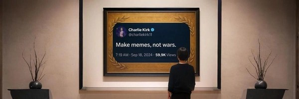 Make memes, not wars Token Header
