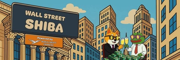 Wall Street Shiba Token Header