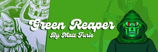 Green Reaper by Matt Furie Token Header