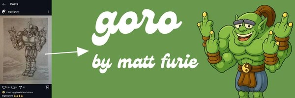 Goro by Matt Furie Token Header