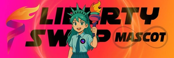 Liberty Swap Mascot Token Header