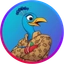 PulseChain Peacock Icon