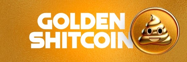 Golden Shitcoin Token Header