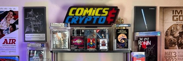 Comics & Crypto Token Header