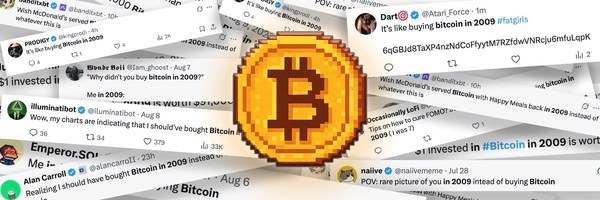 Bitcoin in 2009 Token Header