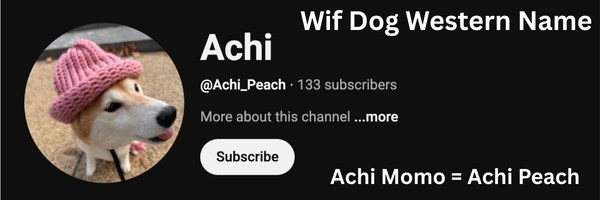 Achi Peach Token Header