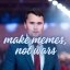 make memes, not wars Icon