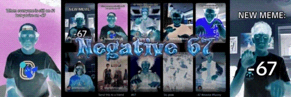 Negative 67 Token Header