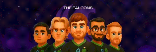 THE FALCONS Token Header