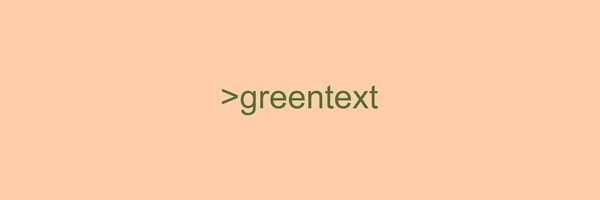 greentext Token Header