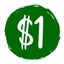 will go to $1 Icon