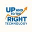 UP AND TO THE RIGHT Icon