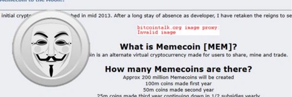 Memecoin Token Header