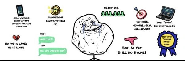 FOREVER ALONE Token Header