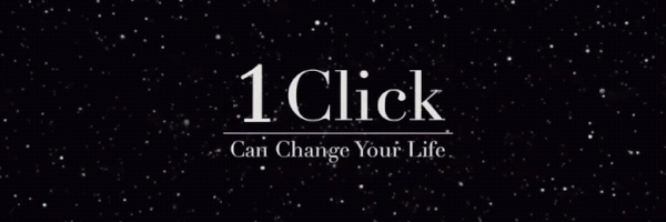 1 click can change your life Token Header