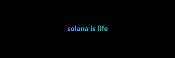 solana is life Token Header