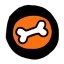 Bone Coin Icon