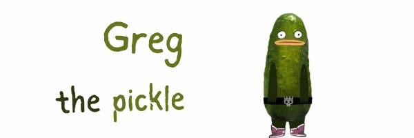 Greg the pickle Token Header