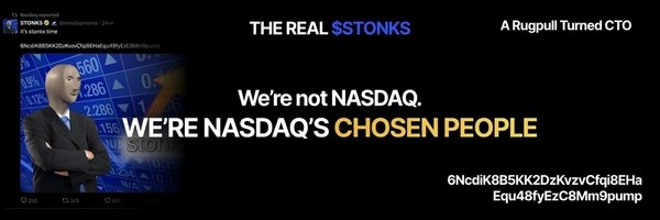 STONKS Token Header