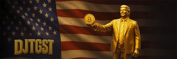 DJT GOLDEN STATUE Token Header