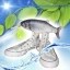 Smoking Converse Fish Icon