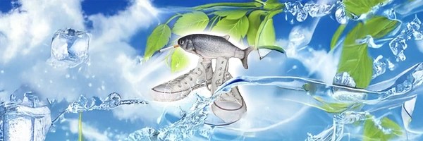 Smoking Converse Fish Token Header