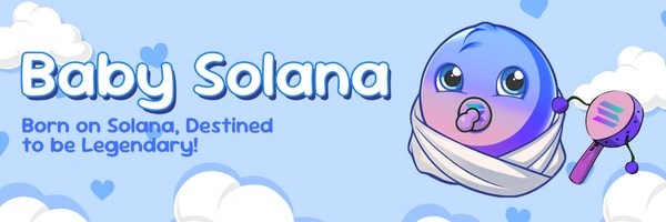 Baby Solana Token Header
