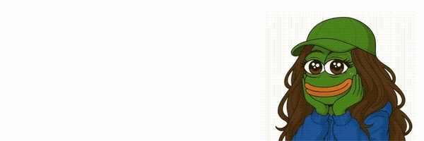 PEPE Girl Token Header