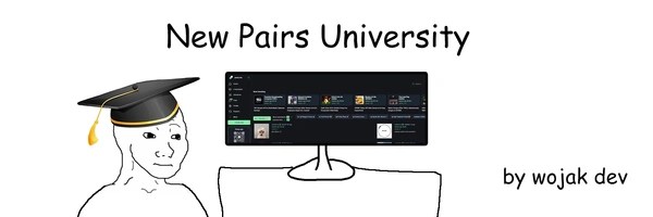 New Pairs University Token Header