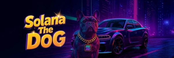 Solana The Dog Token Header