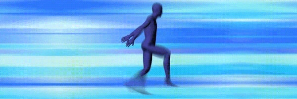 blue man Token Header