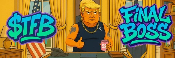 Trump Final Boss Token Header