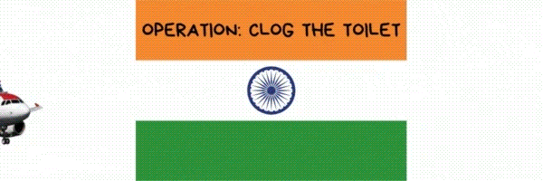 OPERATION: CLOG THE TOILET Token Header