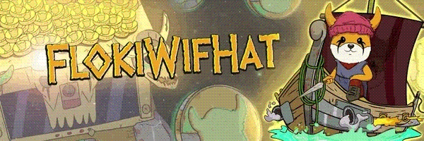Floki Wif Hat Token Header