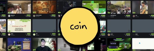 Coin In A Streamer World Token Header