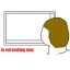 le out-looking man Icon