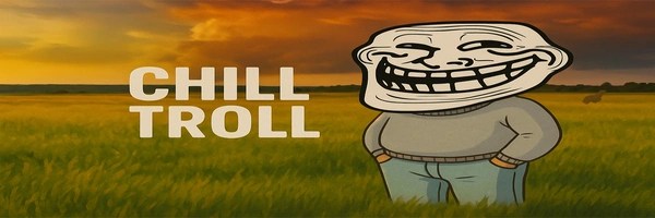 Just a chill troll Token Header