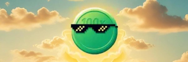 100x memecoin Token Header